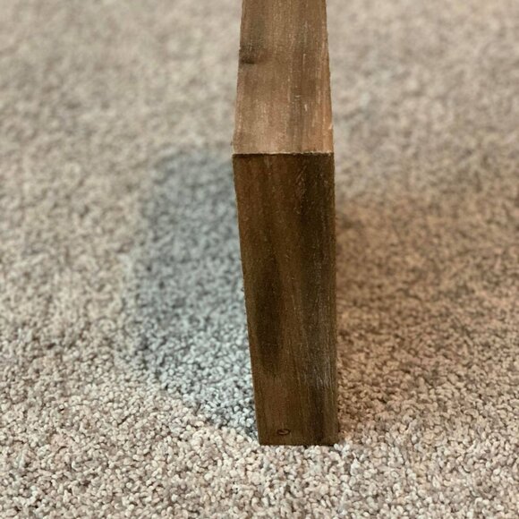 Cream & Wood "Wine" Hanging Sign or to Sit on a Tabletop in other Types of Decor - Picture 3 of 4